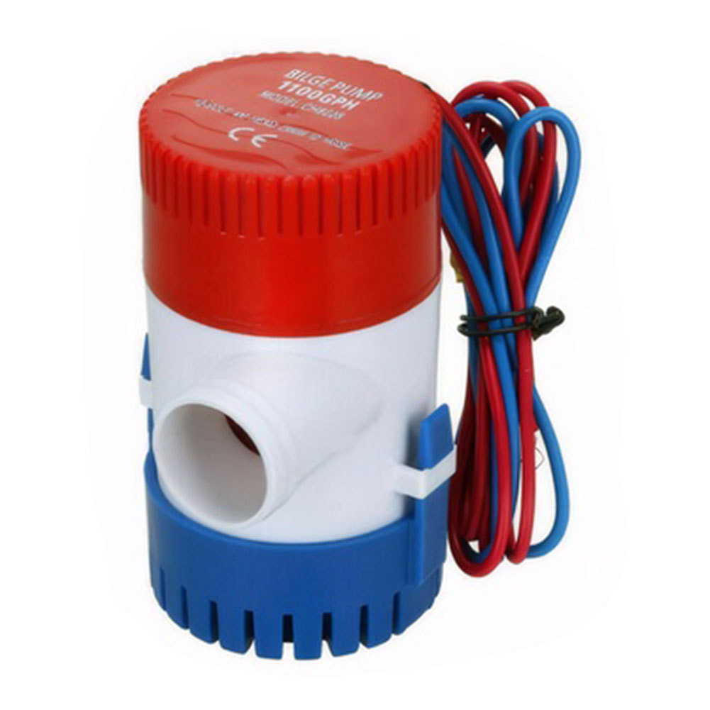 1100GPH Submersible Bilge Pump 12V Submersible Boat Marine Bilge Pump Marine Electric Bilge Pump for