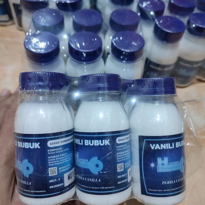VANILLIE BOTOL HANSON PERISA VANILA CRYSTAL Wangi