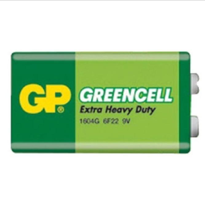 SALE Baterai GP Greencell 9V Baterai Batere Battery GP Greencell Kotak 9V Baterai GP Greencell 9