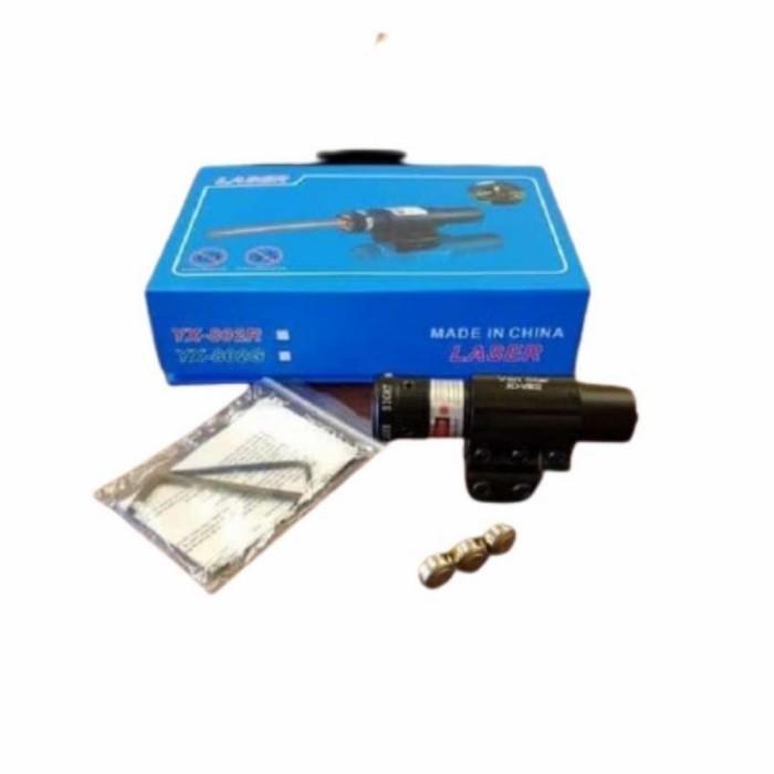 TERLARIS Laser merah SCOPE NYALA MERAH DUS BIRU YX-802 RED