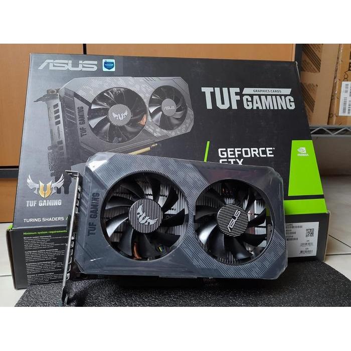 VGA ASUS TUF GAMING NVIDIA GEFORCE GTX 1660 Ti GTX1660 6GB DDR6 - UNIT ONLY