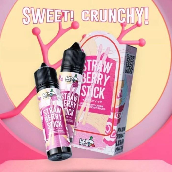 UA LCV STRAWBERRY STICK 60ML CREAMY FREEBASE