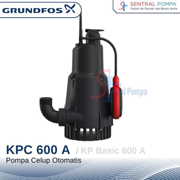 Grundfos KPC 600 A Pompa Celup Otomatis KPC 600A