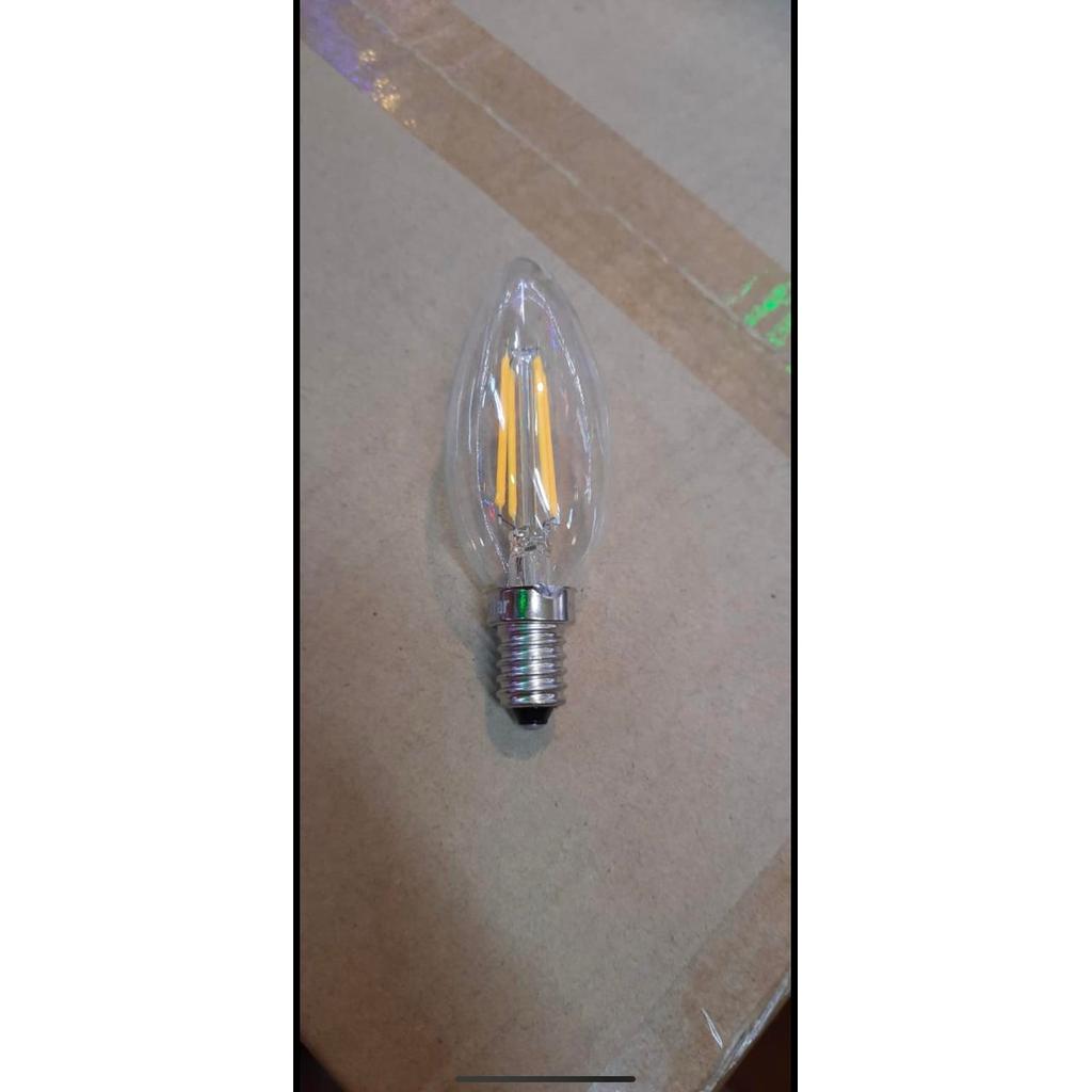 SALE!! Lampu Led filamen e14. Lampu candle e14 4watt
