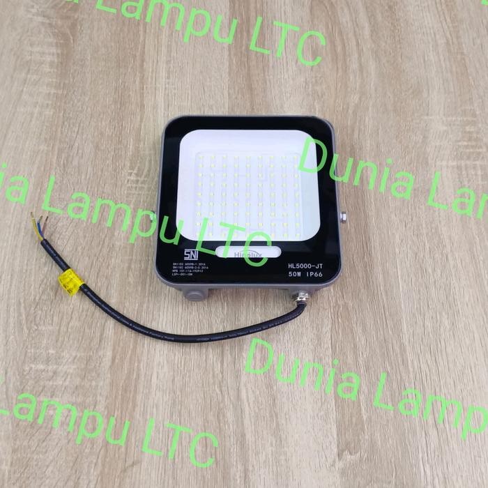 lampu sorot 50w kuning lampu tembak 50 watt WW sorot 50w led Hinolux