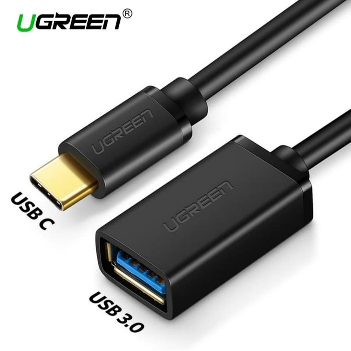 Terlaris Ugreen USB C to USB 3.0 OTG Cable / Type C to USB A OTG Adapter Cable SALE