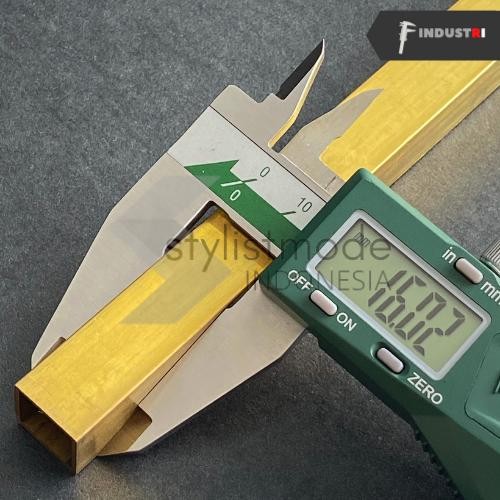 Pipa Hollow Kuningan Pipa Kotak Kuningan 16 X 16 Mm