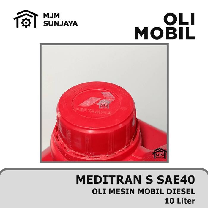 OLI PERTAMINA MEDITRAN S 10 LITER S40 SAE40 DIESEL SOLAR 10LITER