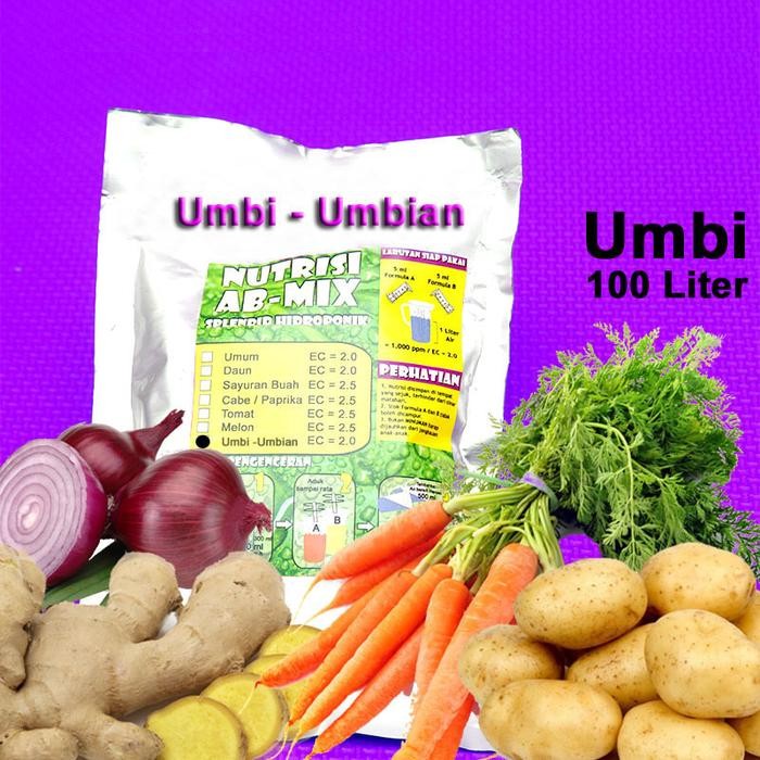 TGR AB Mix Hidroponik Padat 500ml Formula Umbi-Umbian