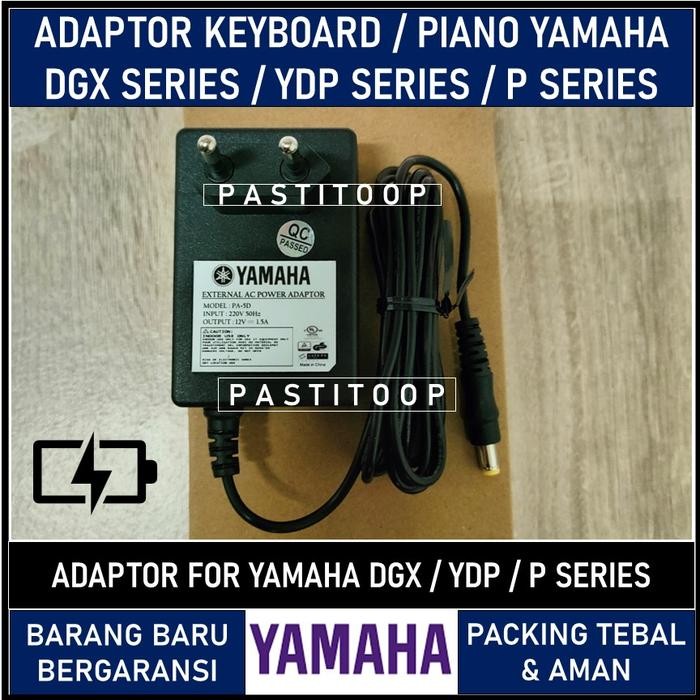 Terlaris Adaptor PIANO YAMAHA DGX 660 DGX 650 DGX 640 DGX 630 DGX 620 DGX 530 DGX 520 DGX 230 Series