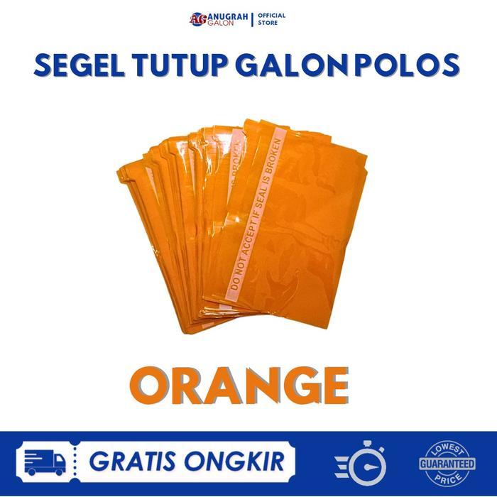 Segel Galon Polos/ Segel Plastik Galon