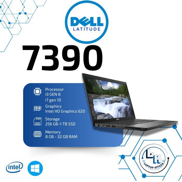 BARU Laptop Dell Latitude 7390 i5 8th 16gb ssd 512gb Touch dan Nontouch Not 7300 7400