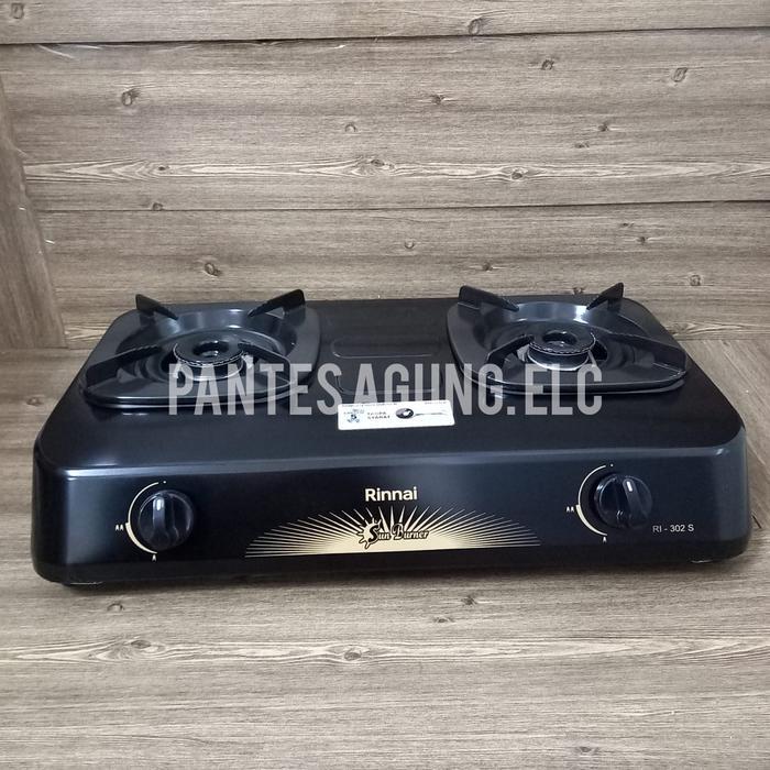 Kompor Gas Rinnai 2 Tungku Ri-302S (Ri302S)