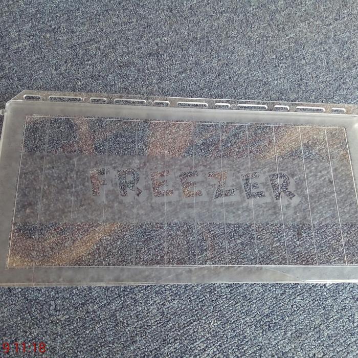 Tutup Freezer Kulkas Sharp 1 Pintu Original