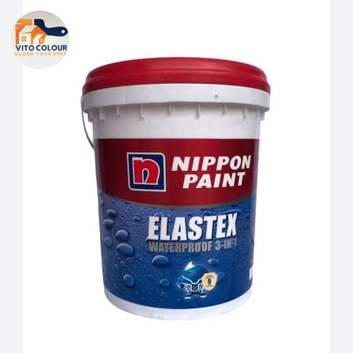 cat tembok ELASTEX WATERPROOF WHITE/PUTIH 20KG