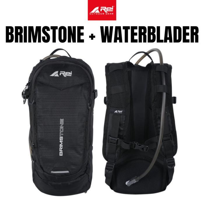 Rei Tas atau Ransel Sepeda Brimstone + Waterbladder Arei Outdoorgear