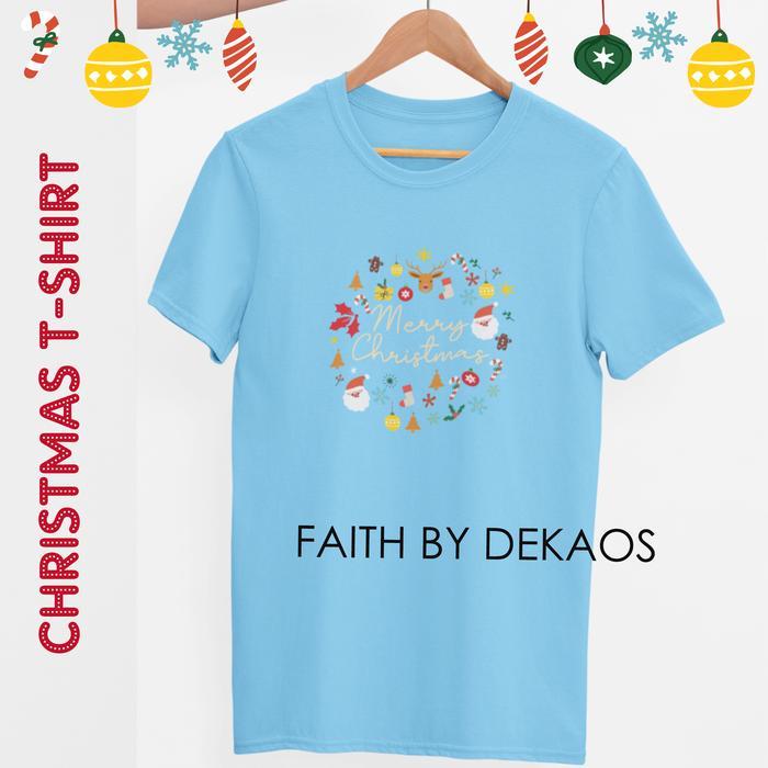 Kaos Natal / Kaos Natal Keluarga / Kaos Natal Hijau / Kaos Natal Merry Christmas / Kaos Merry