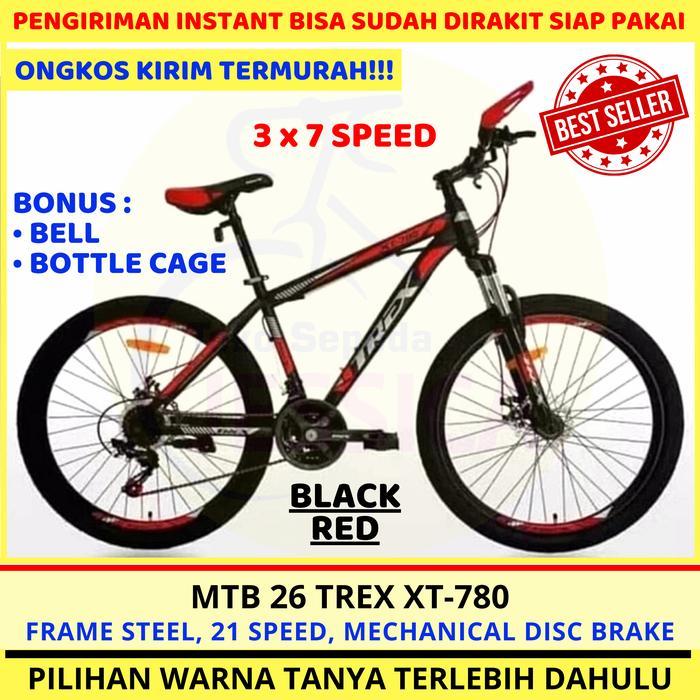 Sepeda Gunung Mtb 26 Trex Xt-780 21 Speed Murah