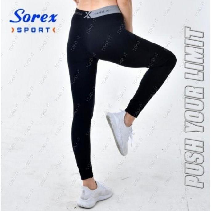 sipo- Celana Olahraga Wanita Legging Sport Panjang Sorex Sport Legging Yoga Jogging Aerobik