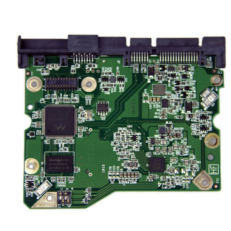 HDD PCB LOGIC BOARD PRINTED CIRCUIT BOARD 2060-771822-002 002 004 006 REV A P1 FOR WD 3.5 SATA HARD