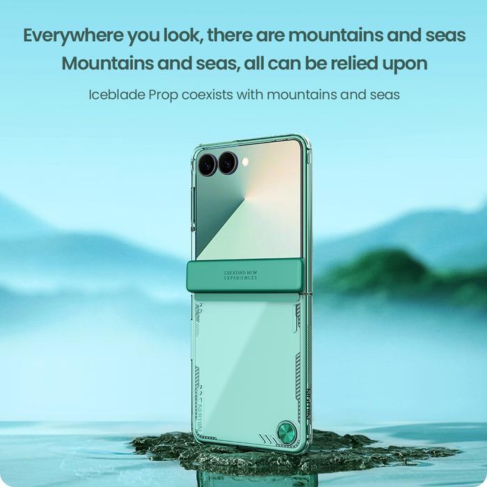 Case Compatible For Samsung Galaxy Z Flip7 / Z Flip 7 Nillkin Iceblade Prop Casing ORI