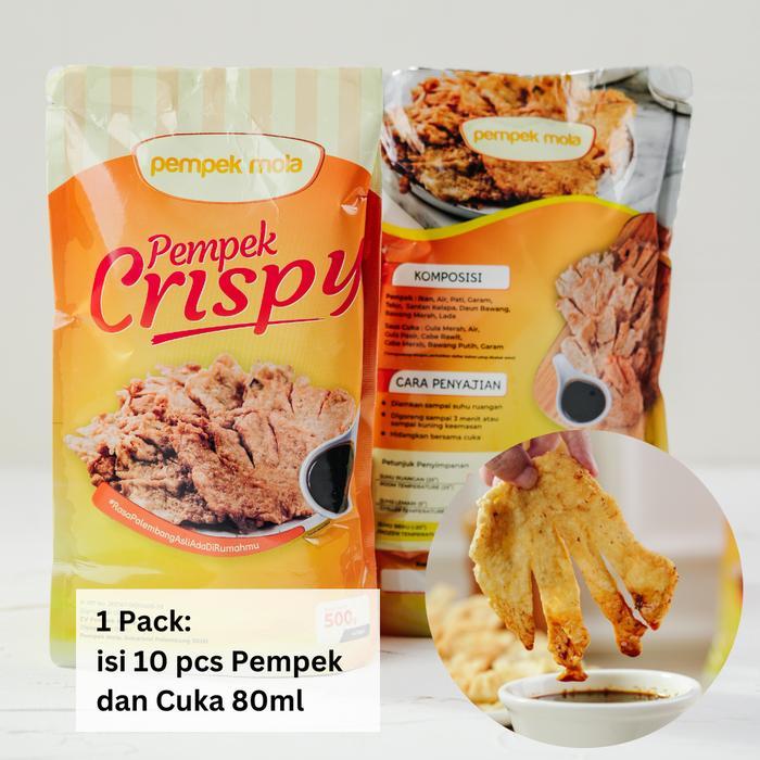 LEZAT" PEMPEK MOLA CRISPY 2 PACK - POUCH - ASLI PALEMBANG COD
