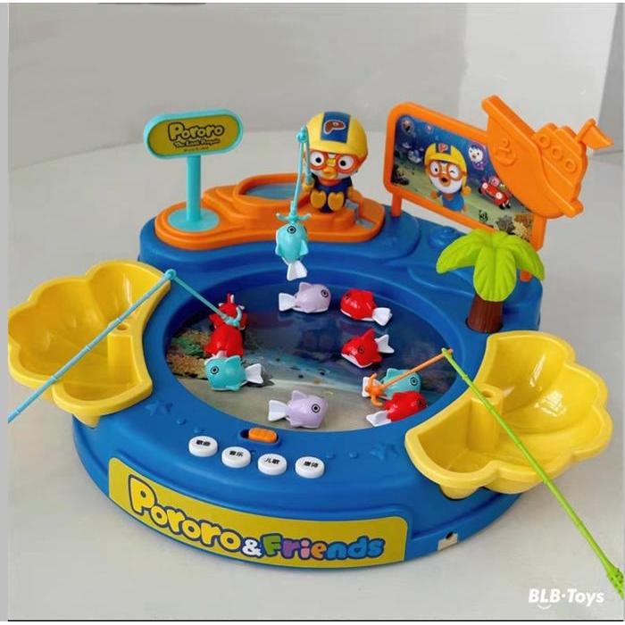 Mainan Kado Anak / Toys / Mainan Anak Anak Pororo Fishing Pancing Ikan