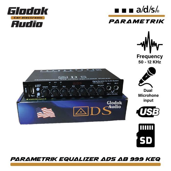 Ads Ab 999 Equalizer Priem Parametrik Usb ,Karauke Bluetooth