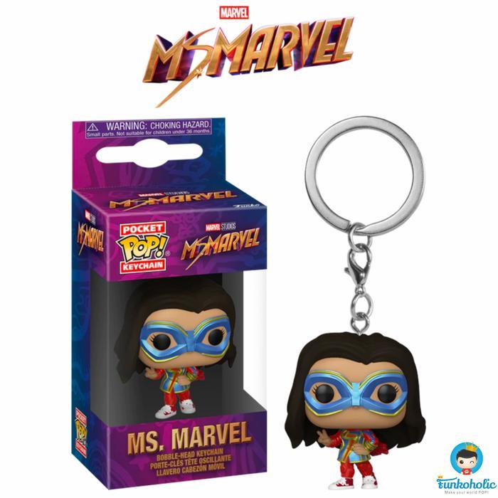 Funko Pocket Pop Keychain Marvel Ms. Marvel - Ms. Marvel