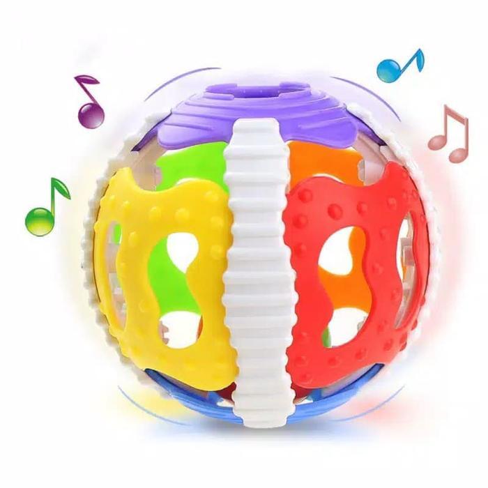 bola kecil kerincingan, mainan bayi, bola kecil, mainan anak bola