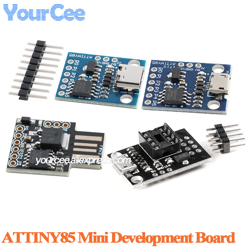 10pcs/1pc ATTINY Development Programmer Board Module For ATtiny13A/ATtiny25/ATtiny45/ATtiny85