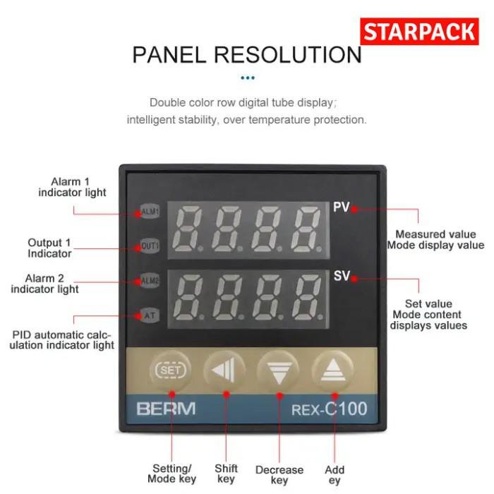 Rex-C100 Ssr Temperature Controller