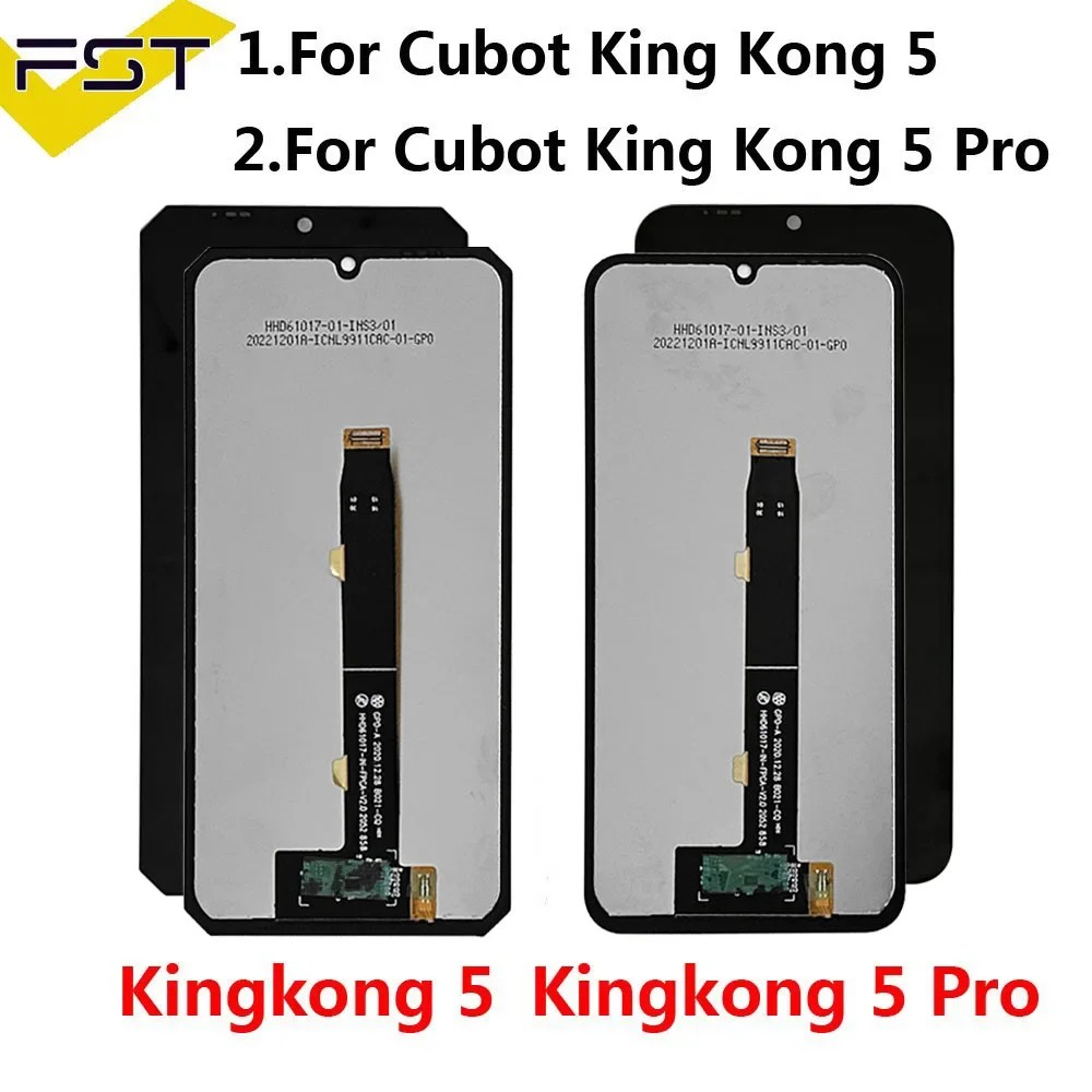 For Cubot KingKong 5 LCD Display with Touch Screen Digitizer Assembly For Cubot KingKong 5 Pro LCD K