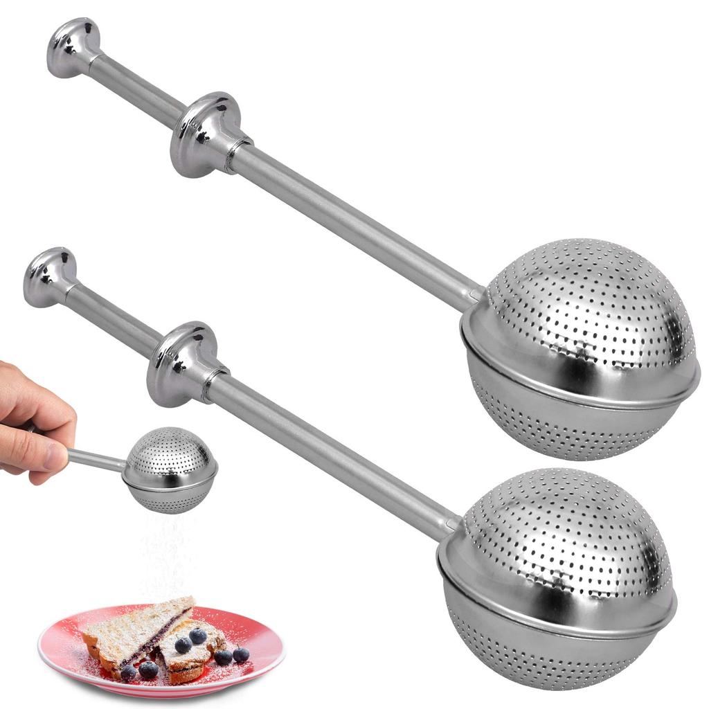 Stainless Steel Tea Strainer, 2025 New Tea Ball Infuser Filter, Fine Mesh Tea Infuser Spoon