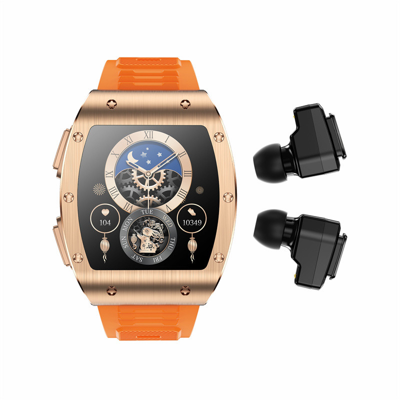 Smart Watch JM09 Wireless Earphone TWS 2 in 1 Bluetooth Call Headset Music Playback Earbuds Sport Fi