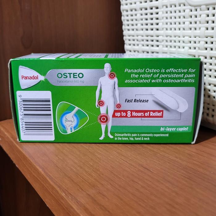 Panadol Osteo Australia 96 Caplets Osteoarthritis