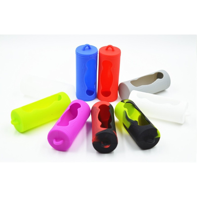 Silicone Sleeve 26650 Battery Cover Case For 26650 Battery Protective Bag Pouch Batteries Holder Sto
