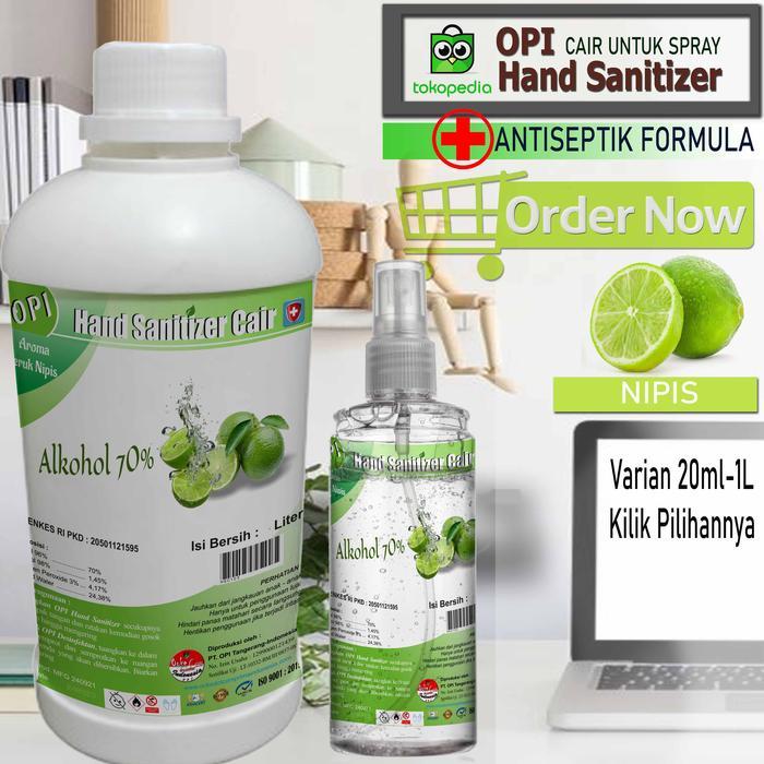 Hand sanitizer cair yellow lemon sampai dengan 5 liter nyaman di tangan wangi segar KOD.OSB-HS23