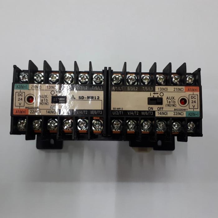 KONTAKTOR MITSUBISHI TYPE SD MR 12 DC24V