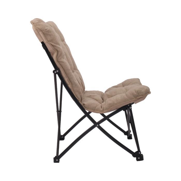 Terbaru Azko Soleil Kursi Camping Lipat Big Butterfly - Cokelat Muda Folding Chair Kursi Memancing
