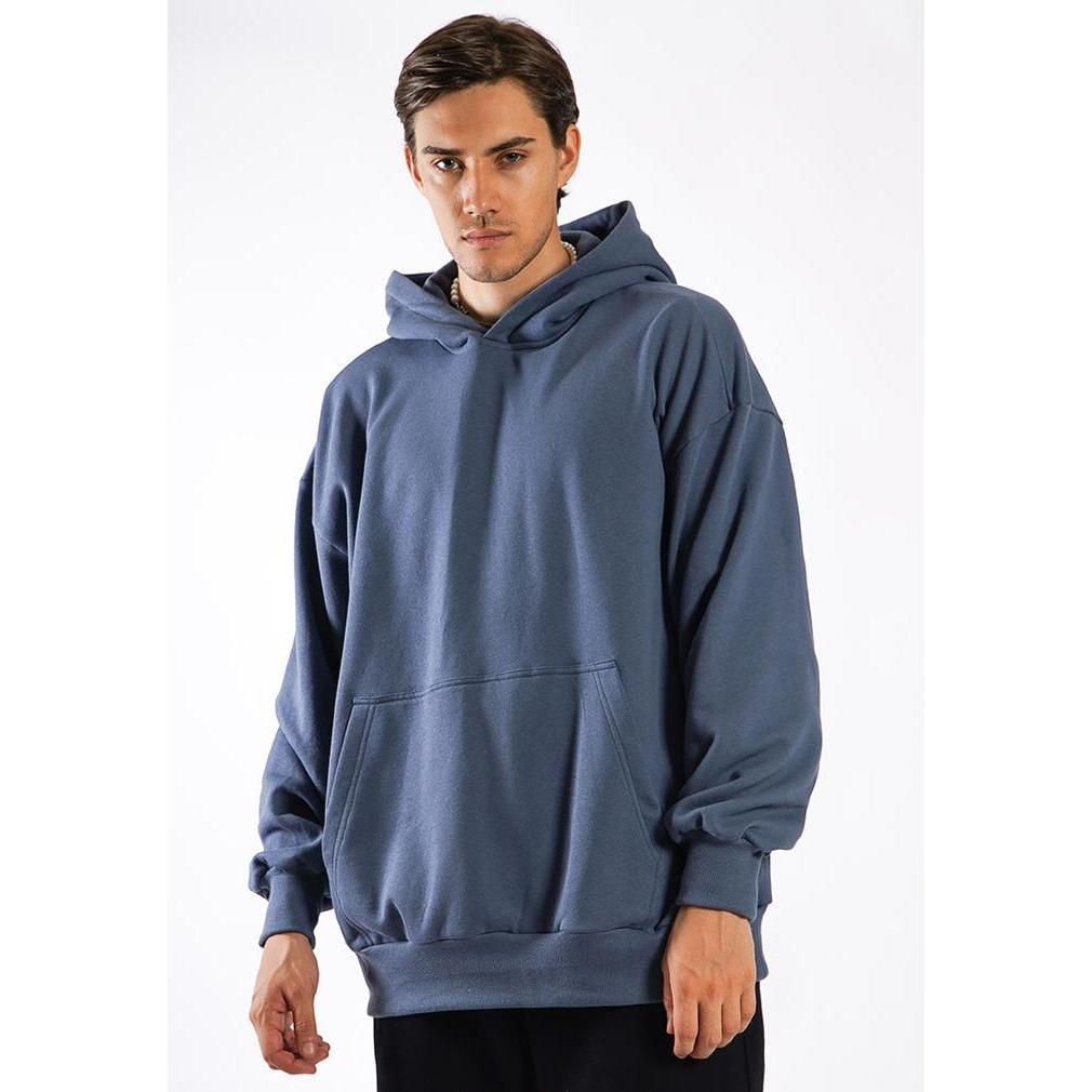 OCWA OVERSIZED JORDAN HOODIE ASPHALT GREY - XS