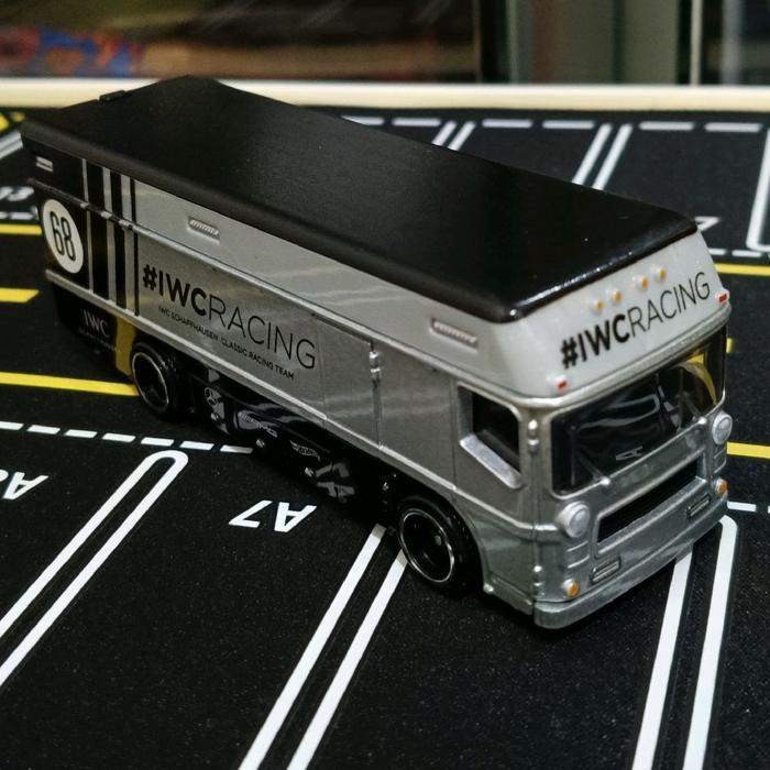 HOT WHEELS LOOSE MERCEDES EURO HAULER - TRUCK TEAM TRANSPORT