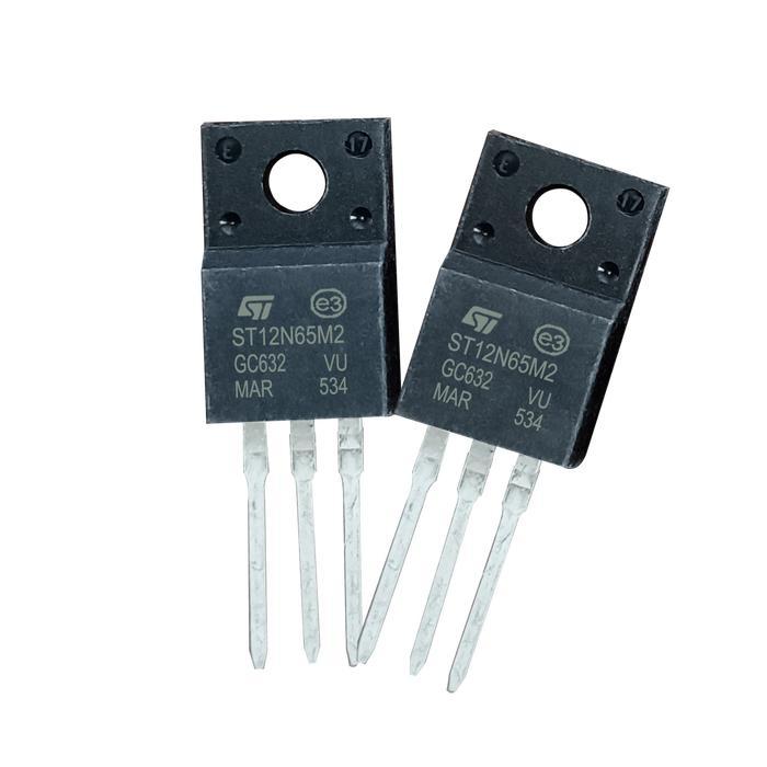 10PCS ST12N65M2 TO-220F BEST QUALITY STOCK