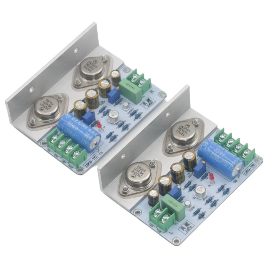 HiFi HOOD JLH1969 Stereo Amplifier Board 10W+10W Class A Audio Amp Board Kit