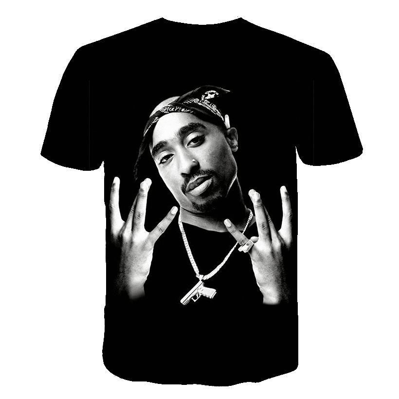 Kaos Baru Rapper 2Pac Kaos Keren Kaos