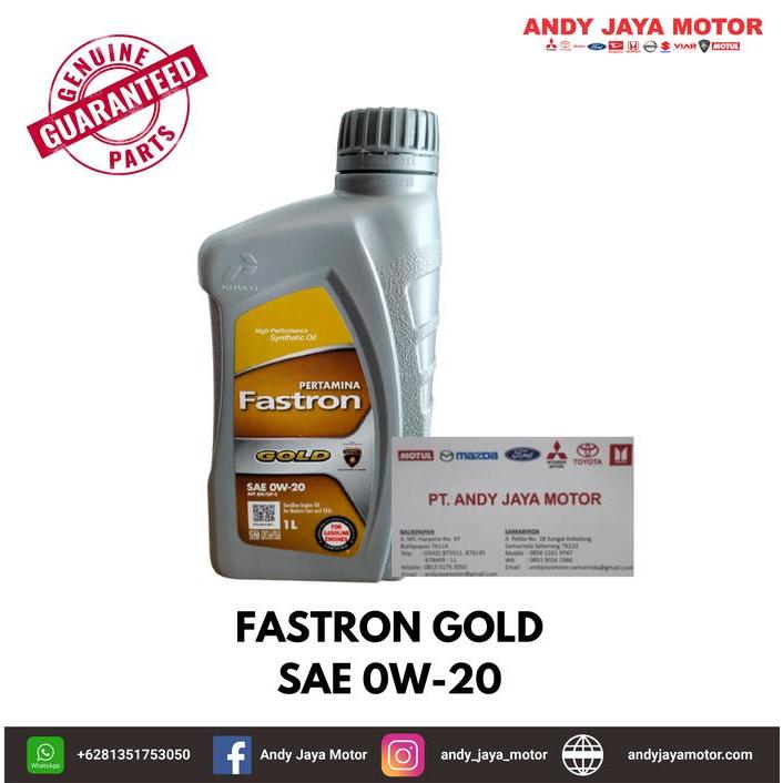hanya disini] FASTRON GOLD SAE 0W-20