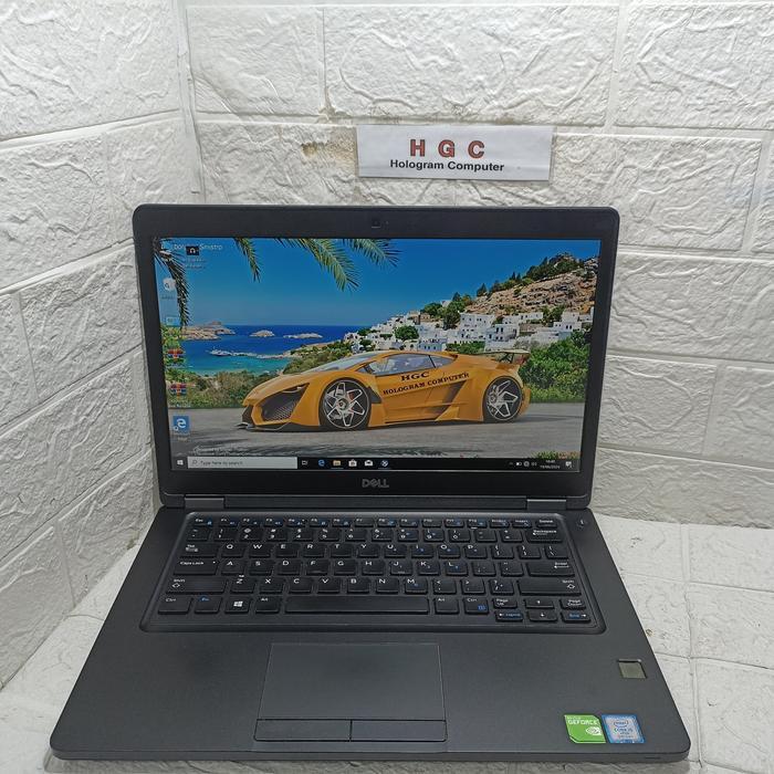 LAPTOP DELL 5490 CORE I5 GEN 8  NVIDIA RAM 16 GB SSD 256 SEPESIAL GAMES DAN DESAIN