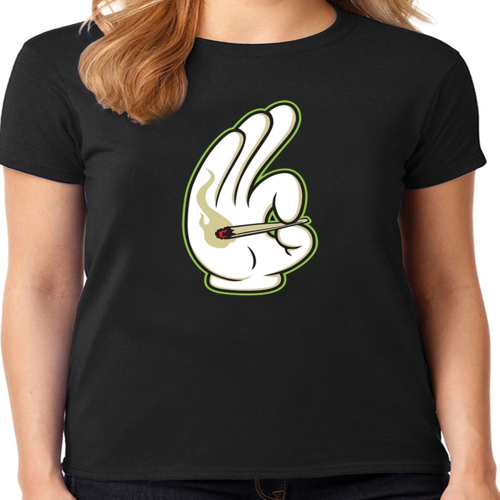 Kaos Oversize Kasual Lucu 420 Ganja, Lengan Pendek, Original Murah