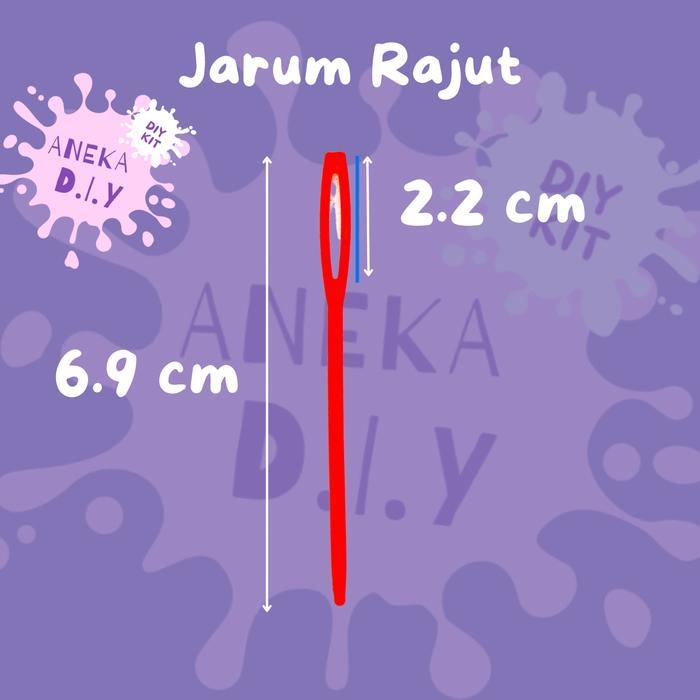 Aksesoris Rajut Tas PVC / Aksesoris Tas PVC DIY / Aksesoris Rajut / Perlengkapan Rajut /