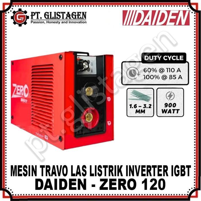 READY Daiden Welding Zero 120A Travo Las Inverter Listrik Daiden ZERO 120 A
